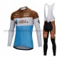 Radtrikot Langarm + Trägerhose Lange 2018 AG2R La Mondiale M001