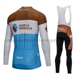 Radtrikot Langarm + Trägerhose Lange 2018 AG2R La Mondiale M001