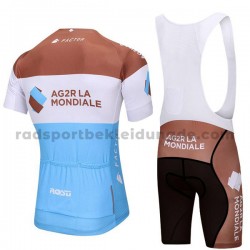 Fahrradtrikot +Trägershort 2018 AG2R La Mondiale M001