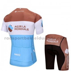 Fahrradtrikot + Radhose 2018 AG2R La Mondiale M001