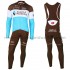 Radtrikot Langarm + Trägerhose Lange 2018 AG2R La Mondiale M002