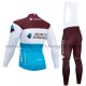 Radtrikot Langarm + Trägerhose Lange 2018 AG2R La Mondiale M002