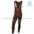 2018 AG2R La Mondiale Trägerhose Lange (Winter Thermal Fleece) M002