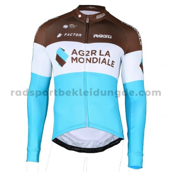 2018 AG2R La Mondiale Radtrikot (langarm) M002