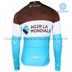2018 AG2R La Mondiale Radtrikot (Winter Thermal Fleece) M002