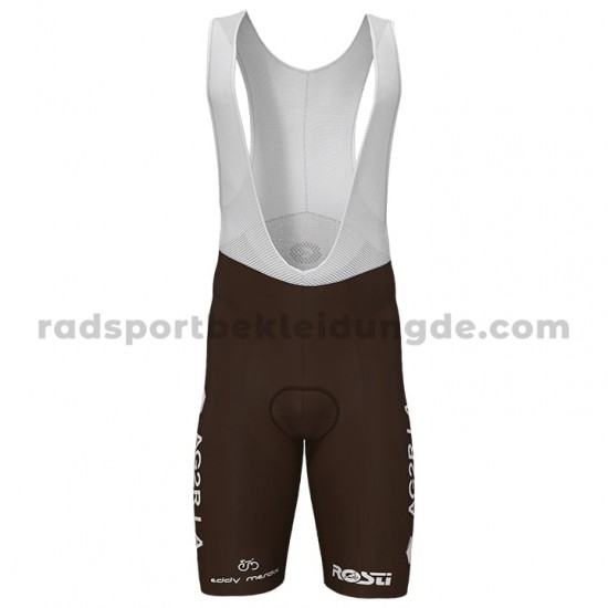 2020 AG2R La Mondiale Trägerhose Kurze M002