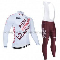Radtrikot Langarm + Trägerhose Lange 2021 AG2R Citroen Team M001