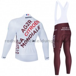 Radtrikot Langarm + Trägerhose Lange 2021 AG2R Citroen Team M001