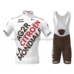 Fahrradtrikot +Trägershort 2021 AG2R Citroen Team M001