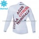 2021 AG2R Citroen Team Radtrikot (Winter Thermal Fleece) M001
