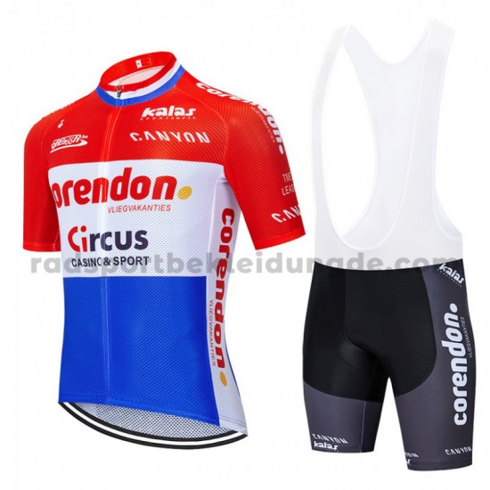 Fahrradtrikot +Trägershort 2019 Corendon–Circus M001