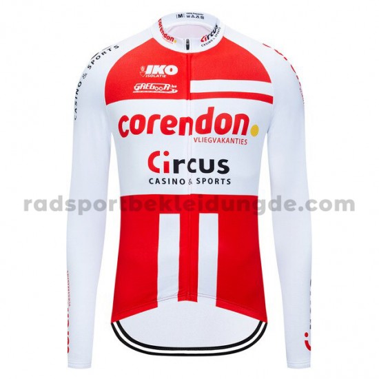 2019 Corendon–Circus Radtrikot (langarm) M001
