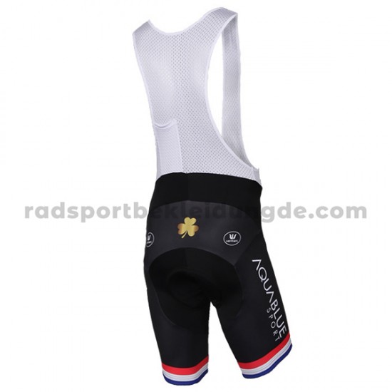 Fahrradtrikot +Trägershort 2017 Aqua Blue Sport M001