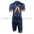 Fahrradtrikot +Trägershort 2018 Aqua Blue Sport M001