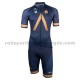 Fahrradtrikot +Trägershort 2018 Aqua Blue Sport M001