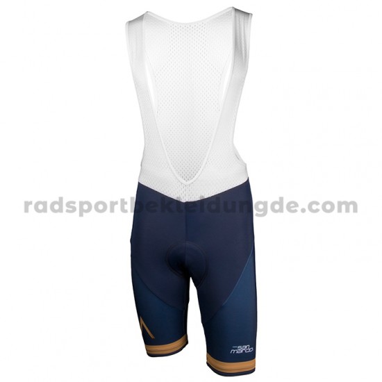Fahrradtrikot +Trägershort 2018 Aqua Blue Sport M001