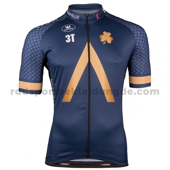 Fahrradtrikot +Trägershort 2018 Aqua Blue Sport M001