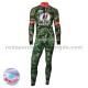 Radtrikot Langarm + Trägerhose Lange 2017 Armee De Terre Winter Thermal Fleece M001