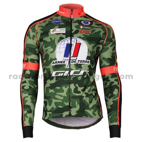 Radtrikot Langarm + Trägerhose Lange 2018 Armee De Terre M001