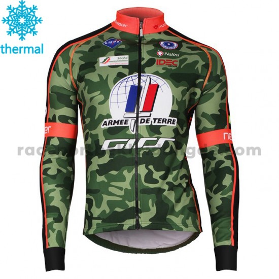 2018 Armee De Terre Radtrikot (Winter Thermal Fleece) M001