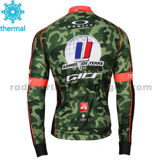 2018 Armee De Terre Radtrikot (Winter Thermal Fleece) M001