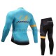 Radtrikot Langarm + Radhose Lange 2017 Astana Pro Team Kinder M001