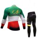 Radtrikot Langarm + Radhose Lange 2017 Astana Pro Team Kinder M004