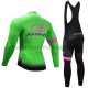 Radtrikot Langarm + Trägerhose Lange 2017 Astana Pro Team M002