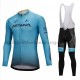Radtrikot Langarm + Trägerhose Lange 2018 Astana Pro Team M001