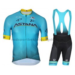 Fahrradtrikot +Trägershort 2018 Astana Pro Team M001