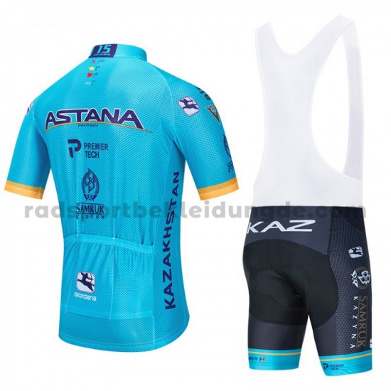 Fahrradtrikot +Trägershort 2020 Astana Pro Team M001