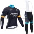 Radtrikot Langarm + Trägerhose Lange 2020 Astana Pro Team M002