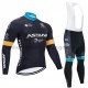 Radtrikot Langarm + Trägerhose Lange 2020 Astana Pro Team M002