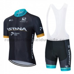 Fahrradtrikot +Trägershort 2020 Astana Pro Team M002