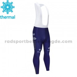 2021 Astana–Premier Tech Trägerhose Lange (Winter Thermal Fleece) M001
