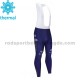 2021 Astana–Premier Tech Trägerhose Lange (Winter Thermal Fleece) M001