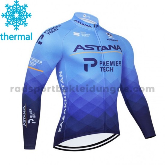 2021 Astana–Premier Tech Radtrikot (Winter Thermal Fleece) M001