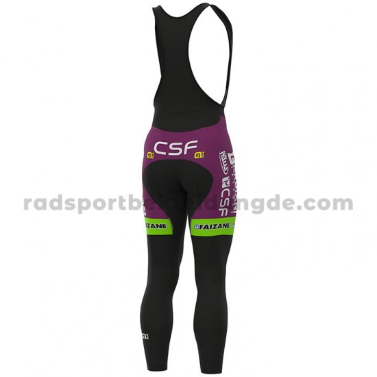Radtrikot Langarm + Trägerhose Lange 2020 Bardiani–CSF M001