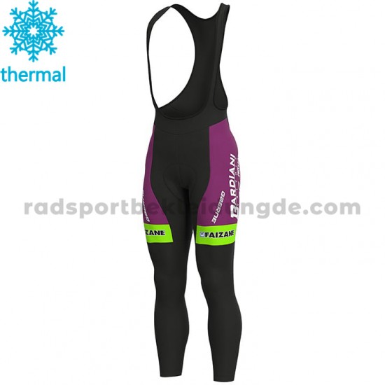 2020 Bardiani–CSF Trägerhose Lange (Winter Thermal Fleece) M001