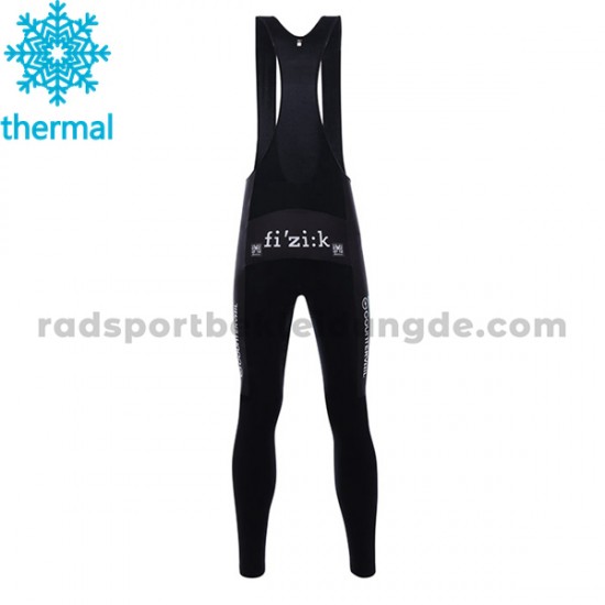 Radtrikot Langarm + Trägerhose Lange 2017 Bianchi Countervail Winter Thermal Fleece M001