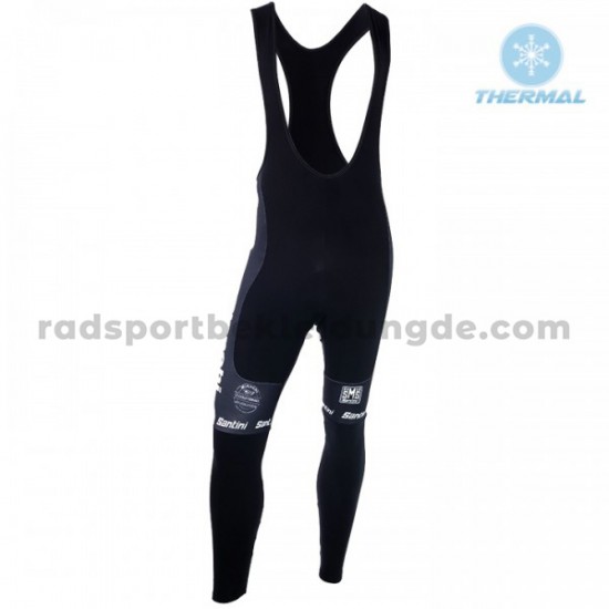 2018 Bianchi Countervail Trägerhose Lange (Winter Thermal Fleece) M001