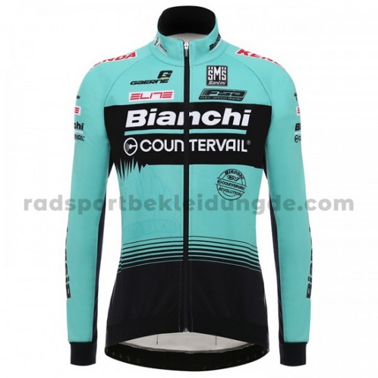 2018 Bianchi Countervail Radtrikot (langarm) M001