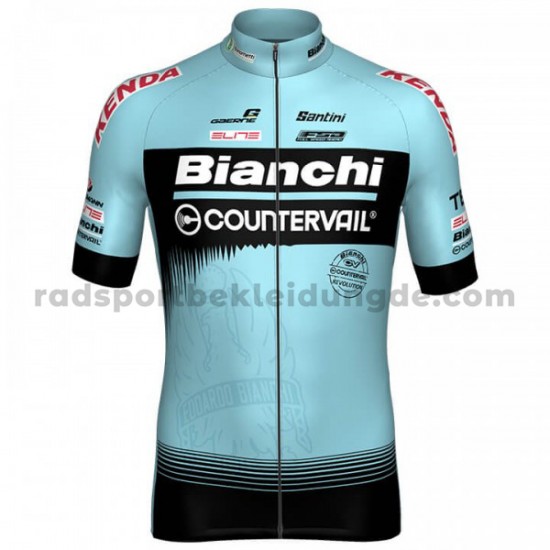 2018 Bianchi Countervail Radtrikot (kurzarm) M001