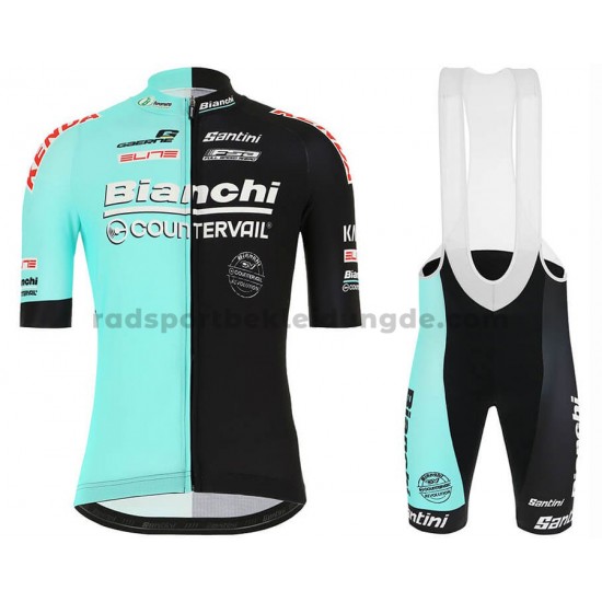 Fahrradtrikot +Trägershort 2020 Bianchi Countervail M001