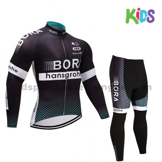 Radtrikot Langarm + Radhose Lange 2017 Bora-Hansgrohe Kinder M001