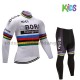 Radtrikot Langarm + Radhose Lange 2017 Bora-Hansgrohe Kinder M002