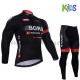 Radtrikot Langarm + Radhose Lange 2017 Bora-Hansgrohe Kinder M003