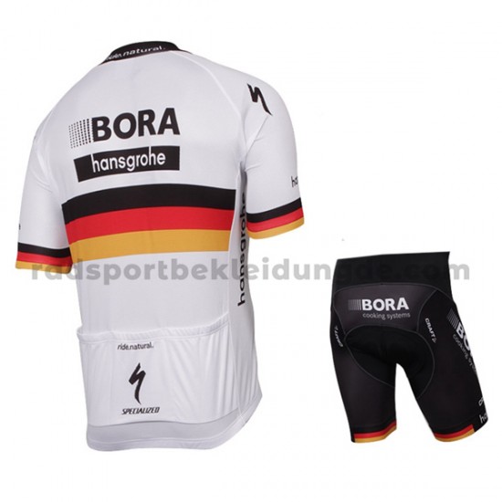 Fahrradtrikot + Radhose 2017 Bora-Hansgrohe Kinder M004