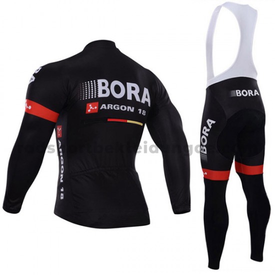 Radtrikot Langarm + Trägerhose Lange 2017 Bora-Hansgrohe M003