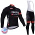 Radtrikot Langarm + Trägerhose Lange 2017 Bora-Hansgrohe Winter Thermal Fleece M003